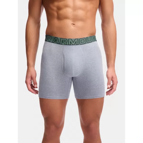  Muške bokserice UNDER ARMOUR M UA PERF COTTON (3KS) 1383889-035 JASPIS PLAVI 
