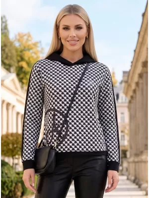 Ženska majica ALTISPORT GILL CRNO/BIJELO