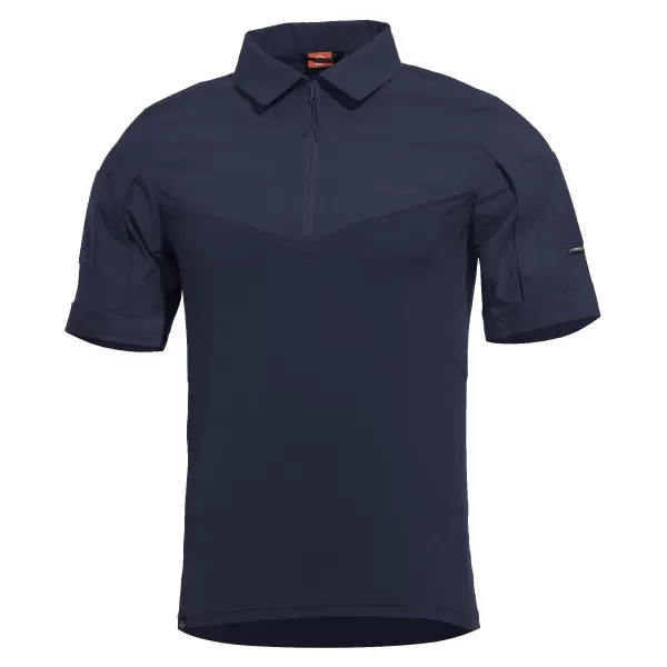  Muška majica s kragnom PENTAGON RANGER SHORT ARM SHIRT K02013 PONOĆNO PLAVA 