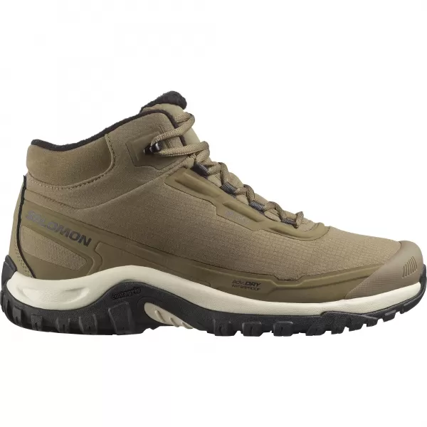  Muške cipele SALOMON SHELTER WATERPROOF KAMENO SIVI/CRNI/KIŠNI DAN 