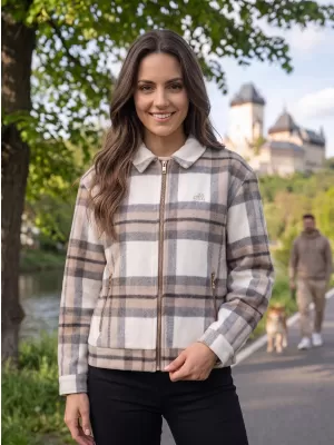 Ženski sweatshirt ALTISPORT GEALDINE BEŽ