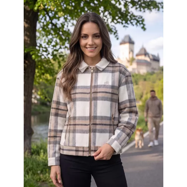  Ženski sweatshirt ALTISPORT GEALDINE BEŽ 