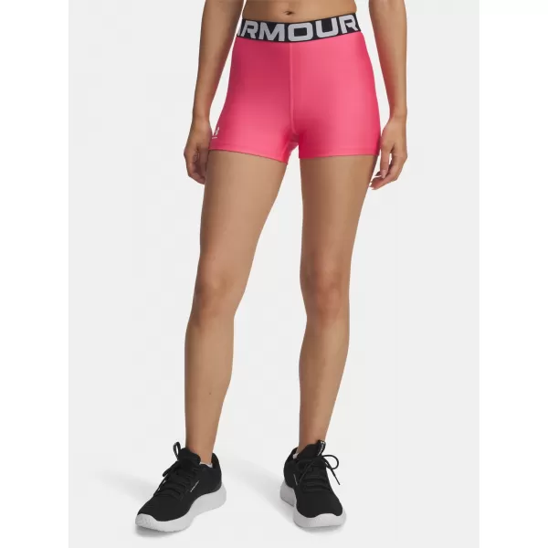  Ženske kratke hlače UNDER ARMOUR UA HG SHORTY 1383629-672 RUŽIČASTA 