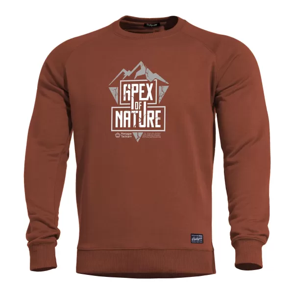  Majica PENTAGON HAWK SWEATER APEX OF NATURE K09019 SMEĐA 