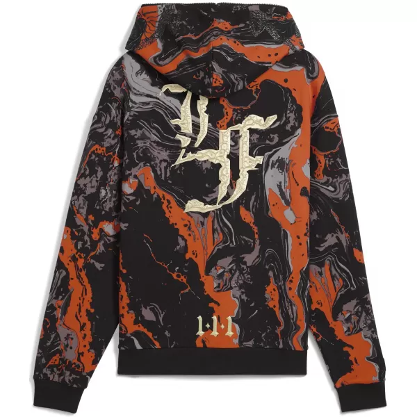  Muški sweatshirt PUMA LAFRANCE HEEM ERA FULL ZIP 63247101 NARANČASTA GLO/AOP 