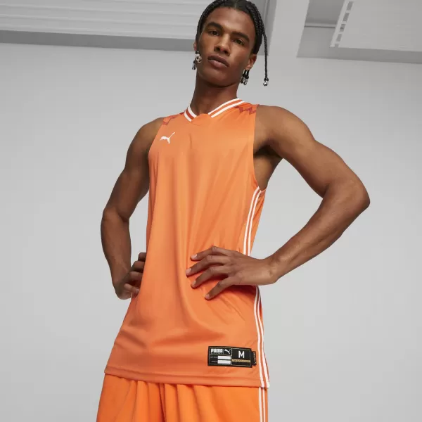  Muški dres PUMA HOOPS TEAM GAME JERSEY 67662808 ZLATNI MAK 