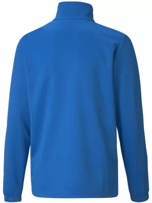 T -majica PUMA TEAMRISE 1/4 ZIP TOP JR 657395_02 ELEKTRIČNA PLAVA LIMUNADA