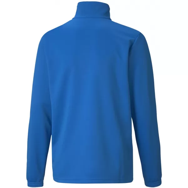  T -majica PUMA TEAMRISE 1/4 ZIP TOP JR 657395_02 ELEKTRIČNA PLAVA LIMUNADA 
