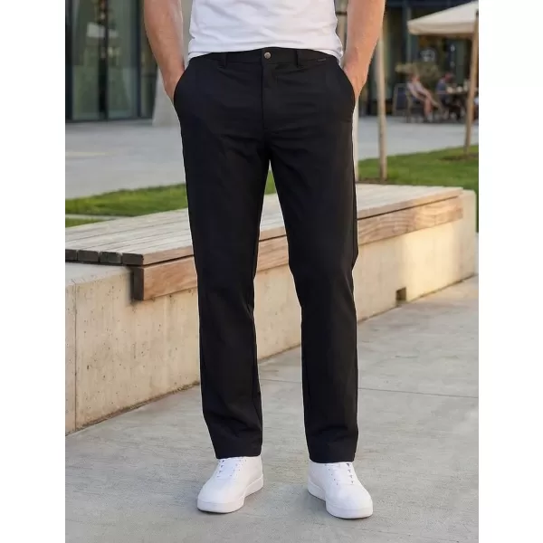  Muške hlače ALTISPORT ATS TROUSER CLASSIC-FIT CRNA 