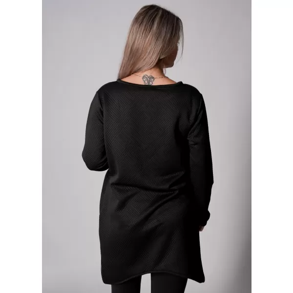  Ženski sweatshirt KIXMI VELLI CRNA 