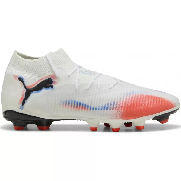  Muške cipele PUMA FUTURE 8 PRO FG/AG 10858801 WHITE/ BIJELA/PUMA CRNO/BLISTAVO CRVENO 