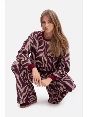 Ženski sweatshirt BEWEAR B303 LJUBIČASTA