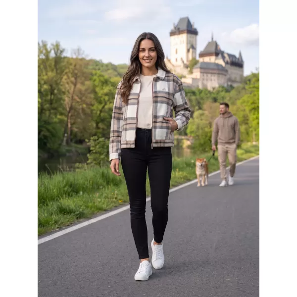 Ženski sweatshirt ALTISPORT GEALDINE BEŽ 