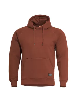 Majica PENTAGON PHAETON HOOD SWEATER K0902174 KESTENJASTO CRVENA