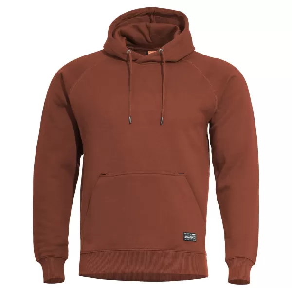  Majica PENTAGON PHAETON HOOD SWEATER K0902174 KESTENJASTO CRVENA 
