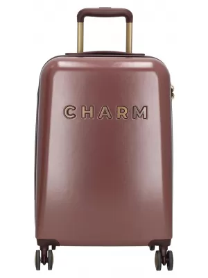 Kofer CHARM LONDON CAPETOWN S TAMNOCRVENA
