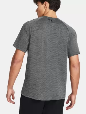 Muška majica kratkih rukava UNDER ARMOUR UA TECH TEXTURED SS 1382796-025 SIVA