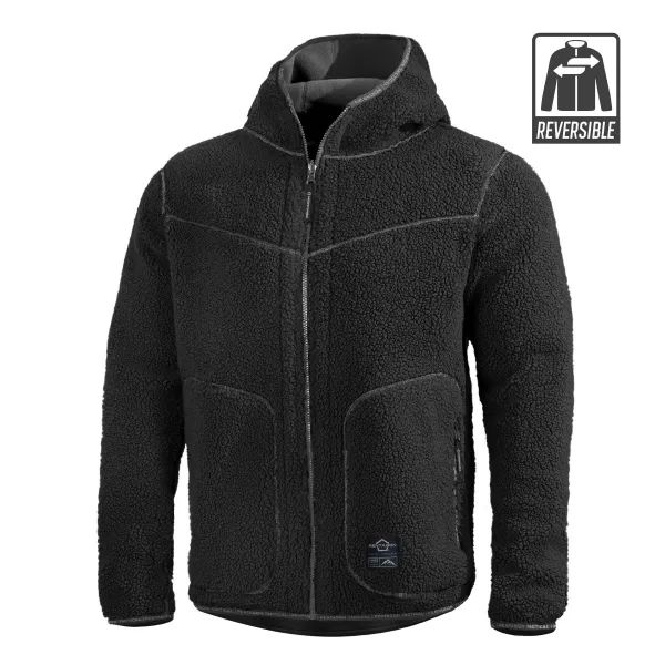  Majica od flisa PENTAGON IANOS SHERPA 2 K09057 CRNA/VUČJA SIVA 