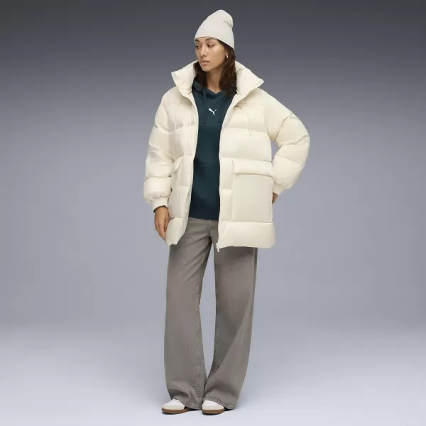  Ženski kaput PUMA STYLE HOODED DOWN JACKET 68838987 ALPSKI SNIJEG 