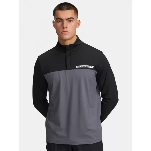  Muški sweatshirt UNDER ARMOUR UA T2G 1/4 ZIP 1389878-002 CRNA 
