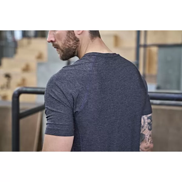  Muška majica kratkih rukava TEE JAYS | TJ 7020 SIVI MELANGE 