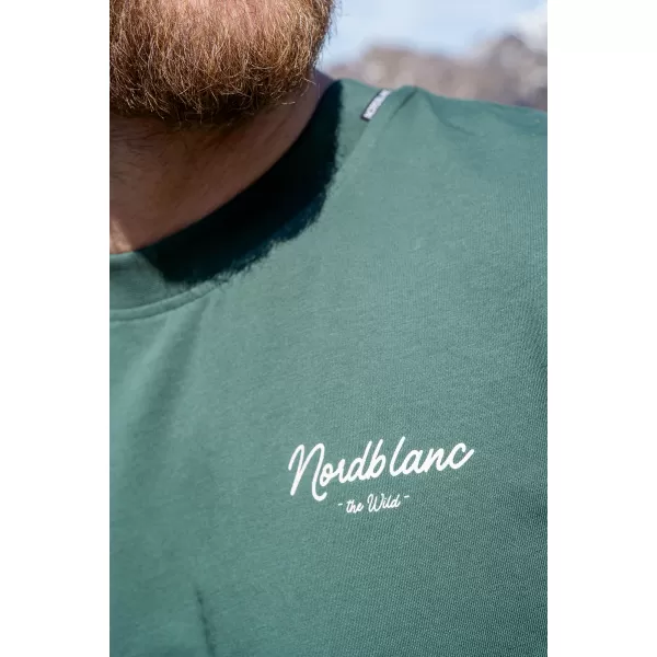  Košulja NORDBLANC CAMPING NBSMT8157 TAMNOZELENA 