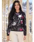 Ženska majica ALTISPORT GILL CRNI