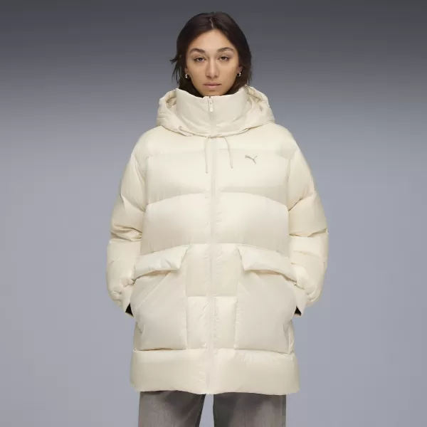  Ženski kaput PUMA STYLE HOODED DOWN JACKET 68838987 ALPSKI SNIJEG 