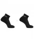 Čarape SALOMON EVASION ANKLE 2-PACK CRNO/CRNO