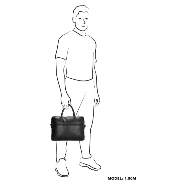  torba BEAGLES MURCIA BUSINESS BAG CRNA 