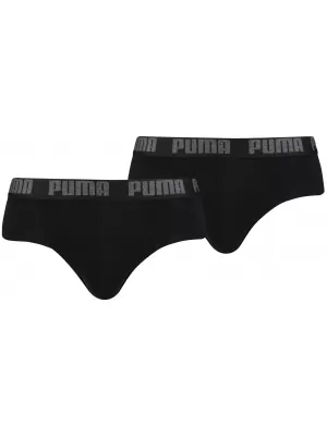 Muški gaćice PUMA BASIC BRIEF 2P 88910006 CRNO/CRNO