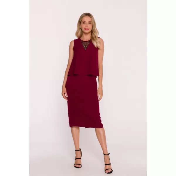  Haljina STYLOVE S422 KESTEN 