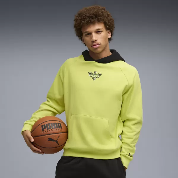 Muški sweatshirt PUMA MELO ALWAYZ ON 1 HOODIE 63075205 ŠERBERT OD LIMUNA 