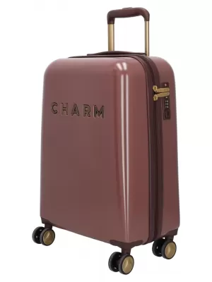 Kofer CHARM LONDON CAPETOWN S TAMNOCRVENA
