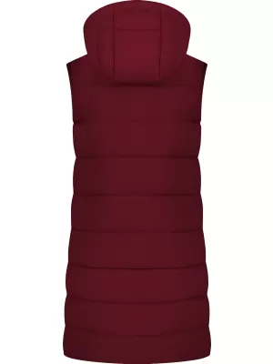 Zimski prsluk NORDBLANC HOWL NBWJL8269 BURGUNDIJSKI