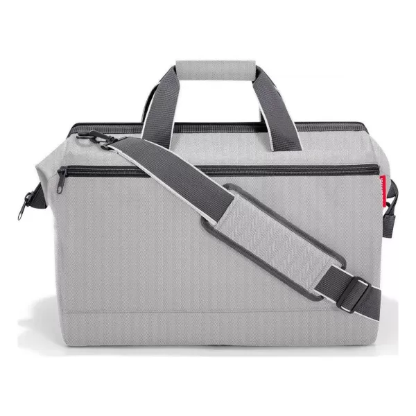  torba REISENTHEL ALLROUNDER L POCKET RIBLJA KOST SIVA 