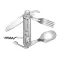 Pribor za jelo PENTAGON THOR CAMPING UTENSILS D19010 SREBRO