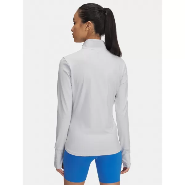  Ženska majica kratkih rukava UNDER ARMOUR UA LAUNCH PRO HALF ZIP 1379349-014 SIVA 