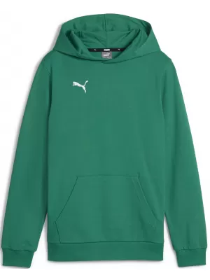 Dječja dukserica PUMA TEAMGOAL CASUALS HOODY JR 658619_05 SPORT GREEN/ SPORT ZELENA/PUMA BIJELA