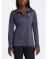 Ženska majica kratkih rukava UNDER ARMOUR TECH 1/2 ZIP- TWIST 1384225-410 PLAVA