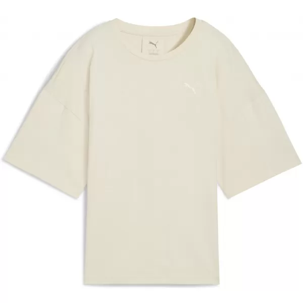  Ženska majica kratkih rukava PUMA HER OVERSIZED TEE 68814887 ALPSKI SNIJEG 