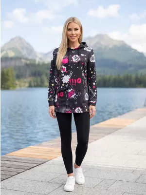 Ženska majica ALTISPORT GITA CRNI