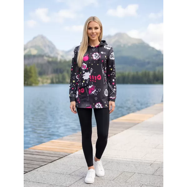  Ženska majica ALTISPORT GITA CRNI 