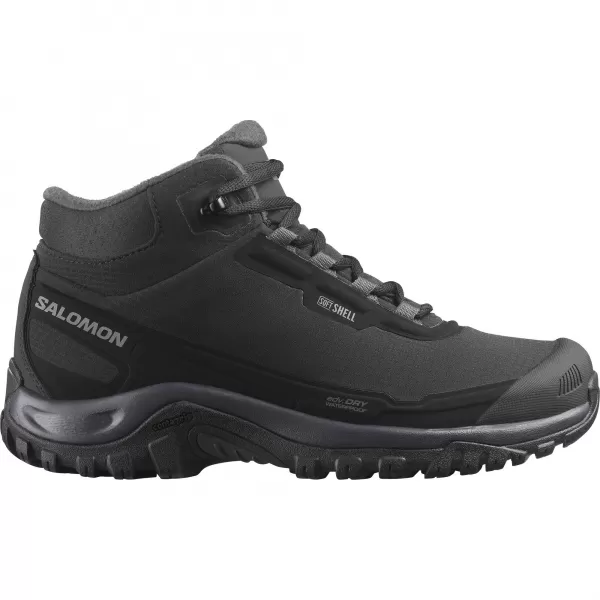  Ženske cipele SALOMON SHELTER WATERPROOF W CRNO/DEVET ŽELJEZO/EXCALIBUR 