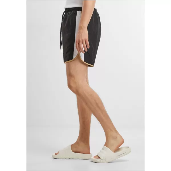  Muške kratke hlače za plivanje URBAN CLASSICS TB7348 CRNA 