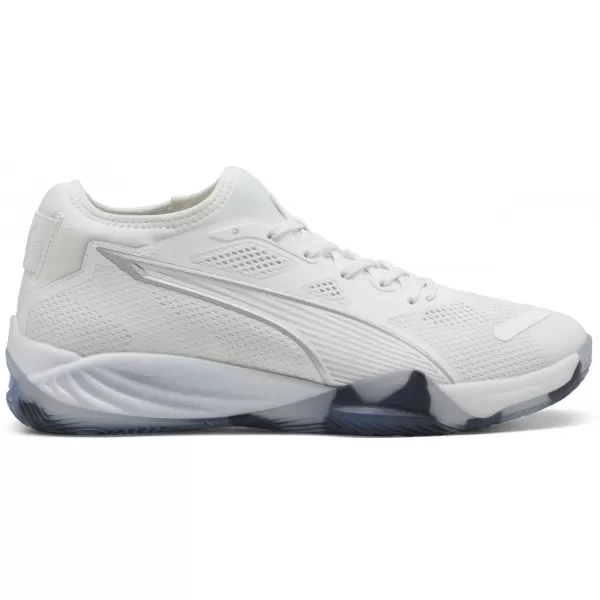  Muške cipele PUMA ELIMINATE NITRO SQD 4 10843802 PUMA WHITE/PUMA SILVER 