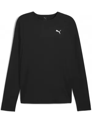 Košulja PUMA M RUN CLOUDPUN LONG SLEEVE 52662801 PUMA CRNA