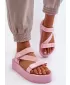 Ženske sandale s platformom BIG STAR NN274A041 PINK Big Star Shoes