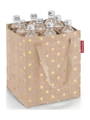 torba REISENTHEL BOTTLEBAG METALIK TOČKICE KAVA
