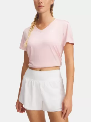 Ženska majica kratkih rukava UNDER ARMOUR TECH SSV- TWIST 1384227-647 RUŽIČASTA